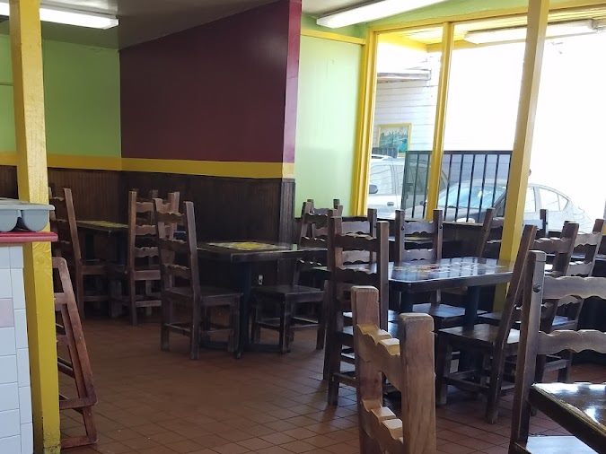 El Puerto Taco Shop interior