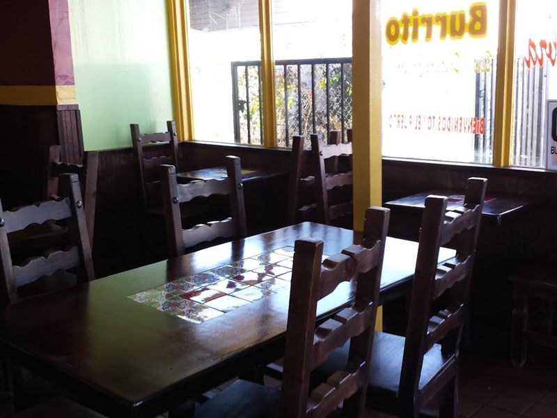 El Puerto Taco Shop interior